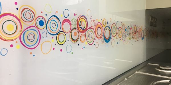Printed Glass Splashback