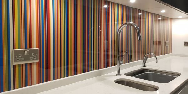 Printed Glass Splashback