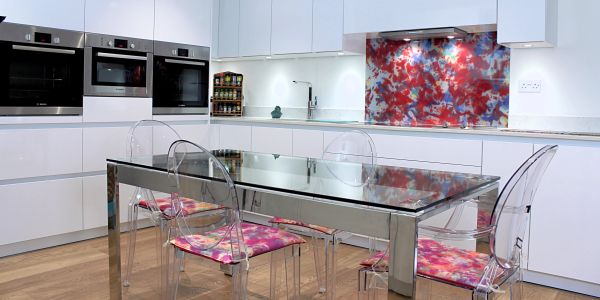 Printed Glass Splashback