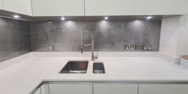Vintage Glass Splashback